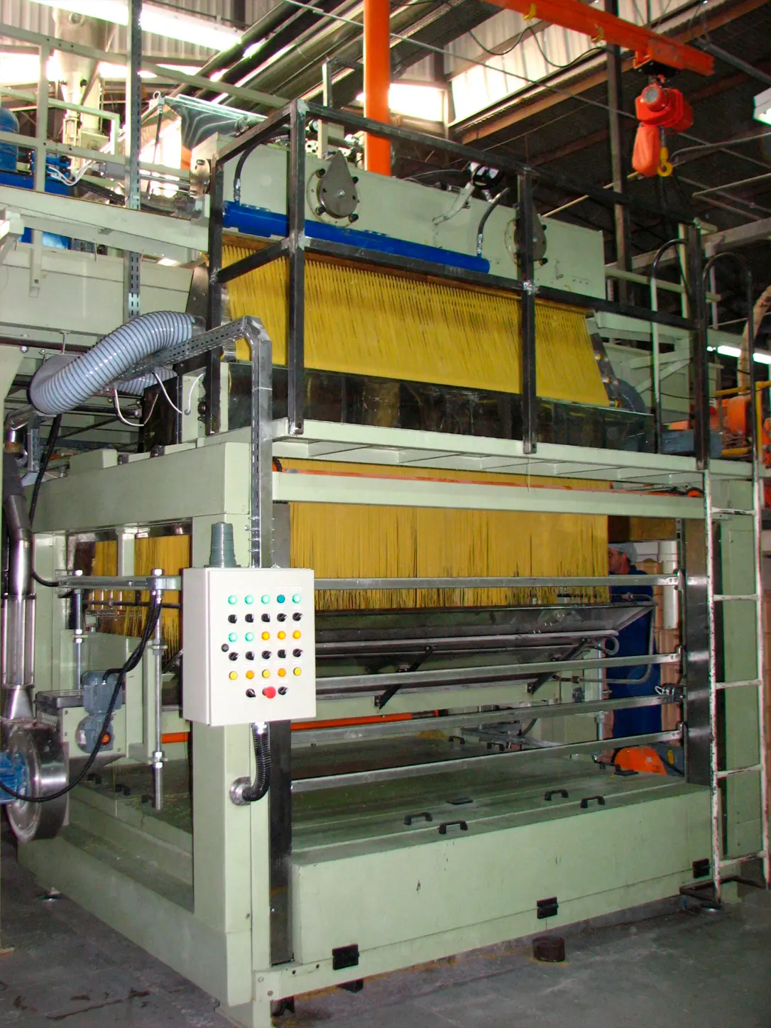 Equipamento industrial ALFA em operação